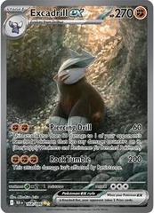 Excadrill ex - 168/086 - Special Illustration Rare